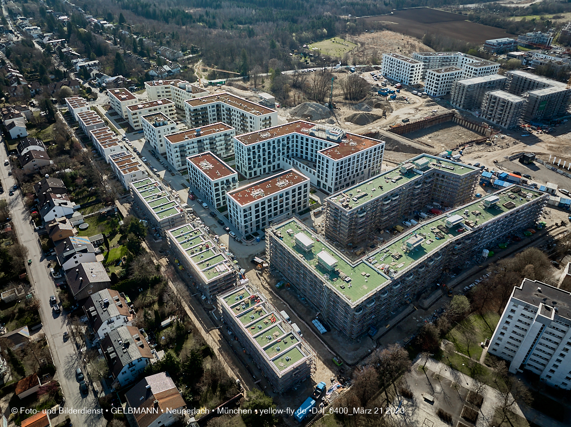 22.03.2023 - Baustele und Wohnanlage Alexisquartier